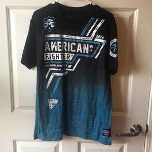 Two American Fighter t-shirts. Size XL